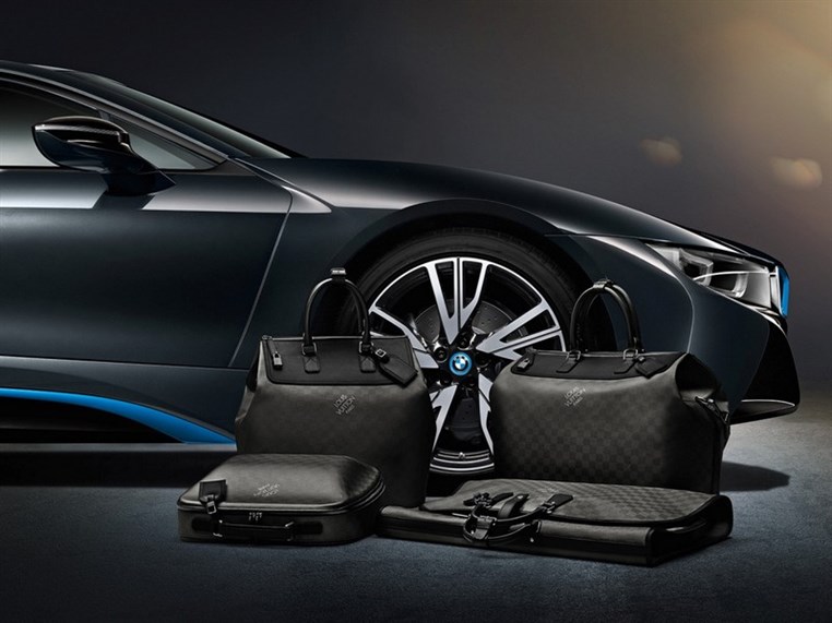 Louis Vuitton creates tailor-made luggage for the BMW i8